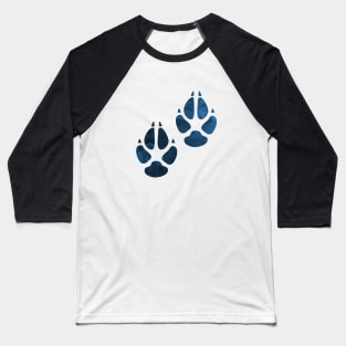 Fox Paw Prints Baseball T-Shirt